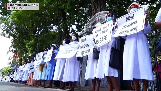 Sri Lanka: Protesters joined by priests and nuns