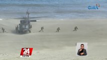 Lorenzana: barko ng China, nagmamanman sa joint military exercises ng Pilipinas at Amerika | 24 Oras