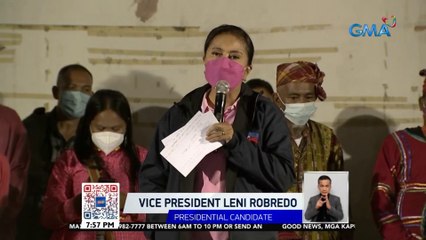 Tambalang Leni-Kiko, pumirma ng kasunduan para isulong ang karapatan at kapakanan ng mga katutubo | 24 Oras