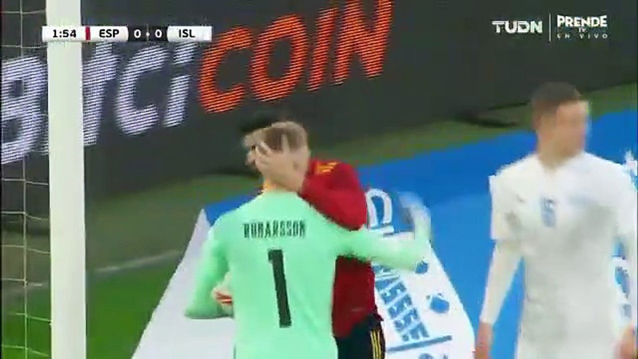 Spain 5-0 Iceland Friendly Match Highlights