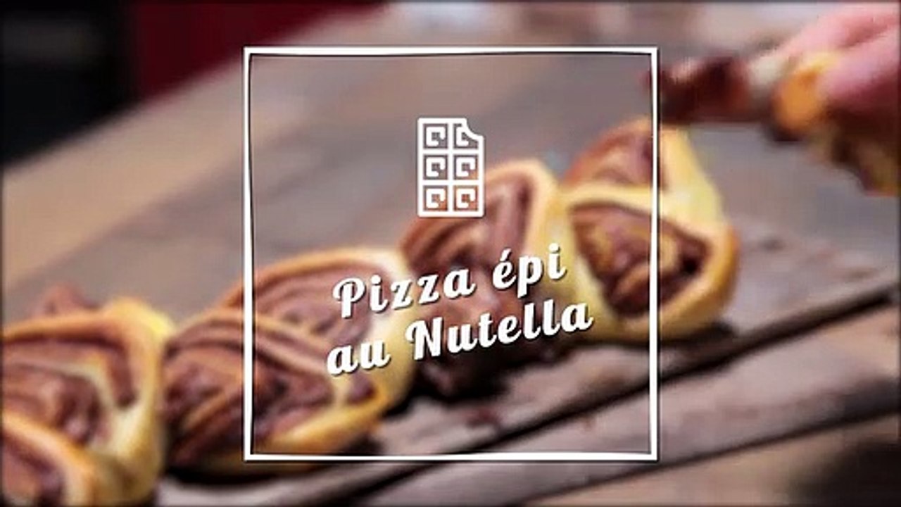CUISINE ACTUELLE - Pizza épi au nutella