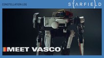 Registro de Constelación de Starfield: el RPG espacial presenta a Vasco, un robot expedicionario