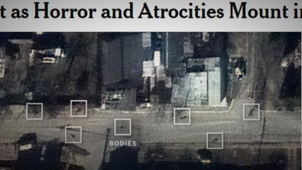 '부차 학살이 자작극?'...들통난 러시아 거짓말 / YTN