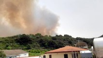 Rodos Adası’nda yangın durdurulamıyor