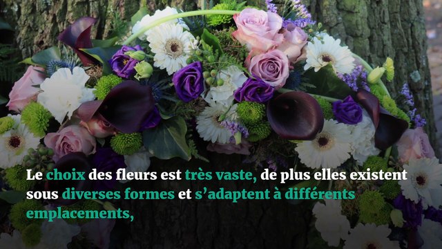 Choisir ses fleurs d'obsèques en fonction de l'emplacement