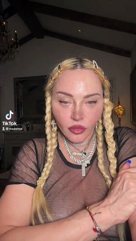 Madonna dévoile son visage tout refait et ça fait flipper - Vidéo  Dailymotion