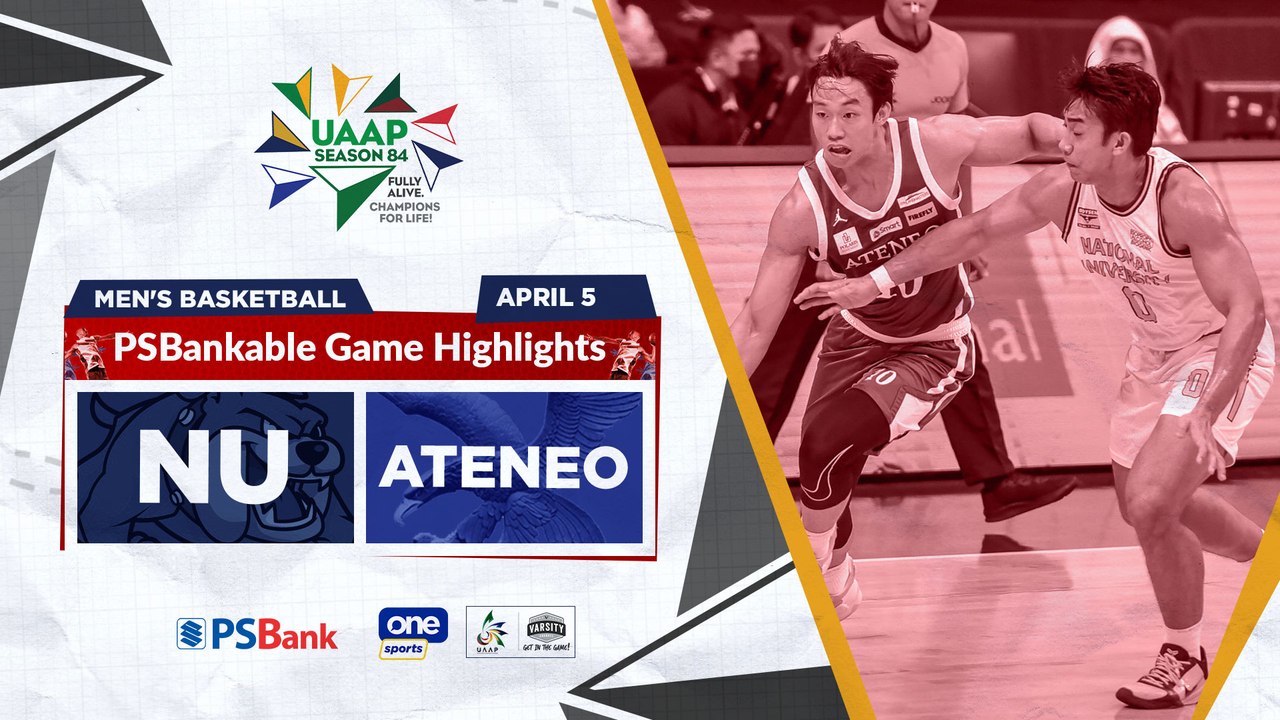 Ateneo vs. NU highlights | UAAP Season 84 Men's Basketball