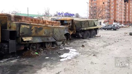 Rus güçlerinden geriye büyük yıkım kaldı