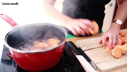 CUISINE ACTUELLE - Purée de patate douce vraiment toute douce