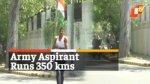 Army Aspirant Runs From Rajasthan To New Delhi To Join Protest