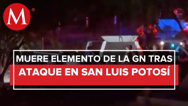 Ataque armado contra la Guardia Nacional deja un muerto y un herido
