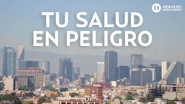 La contaminación del aire podría estar afectando tu salud
