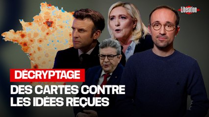 Trois cartes de France à avoir en main avant le premier tour de la présidentielle