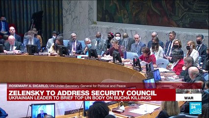 REPLAY - 'We must silence the guns': UN Security Council holds meeting on Ukraine