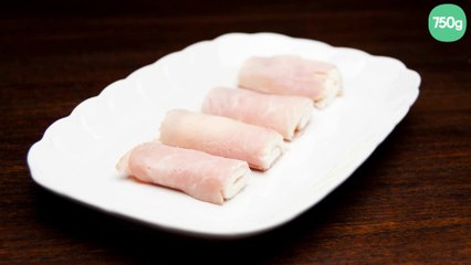 Roulés au jambon et Tartare