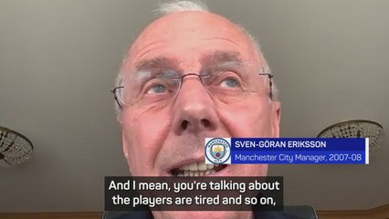 Eriksson predicts Liverpool v Man City UCL final