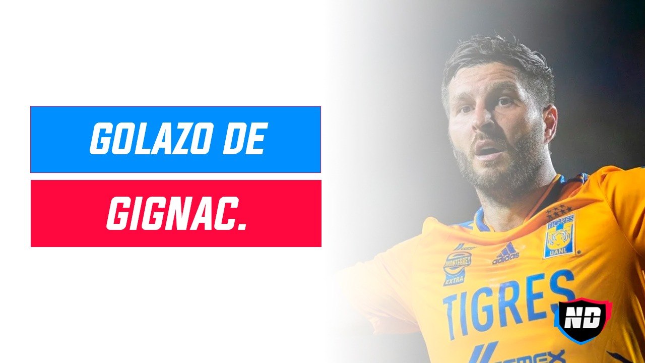 Golazo de Gignac con Tigres.