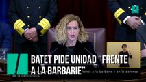 Batet pide unidad 