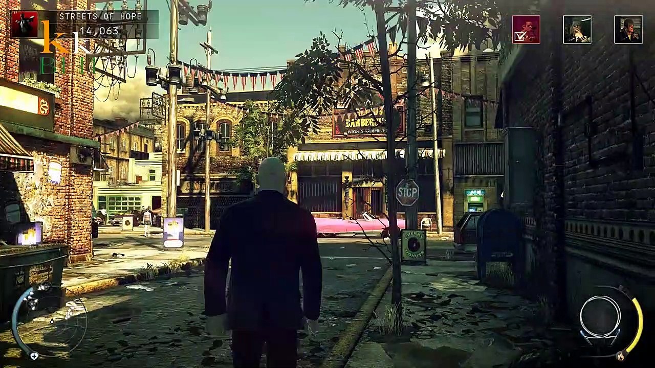 Hitman Absolution Gameplay Walkthrough part 16 streets of hope