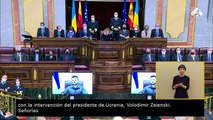 VÍDEO: Así ha sido la emocionante ovación del Congreso a Zelenski