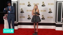 Carrie Underwood Tears Up Over Grammy Win