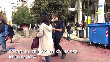 COVID-19: 70 θάνατοι, 358 διασωληνωμένοι και 18.988 κρούσματα στην Ελλάδα