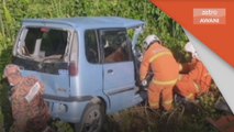 Kemalangan | Guru maut, kereta bertembung kenderaan KKM