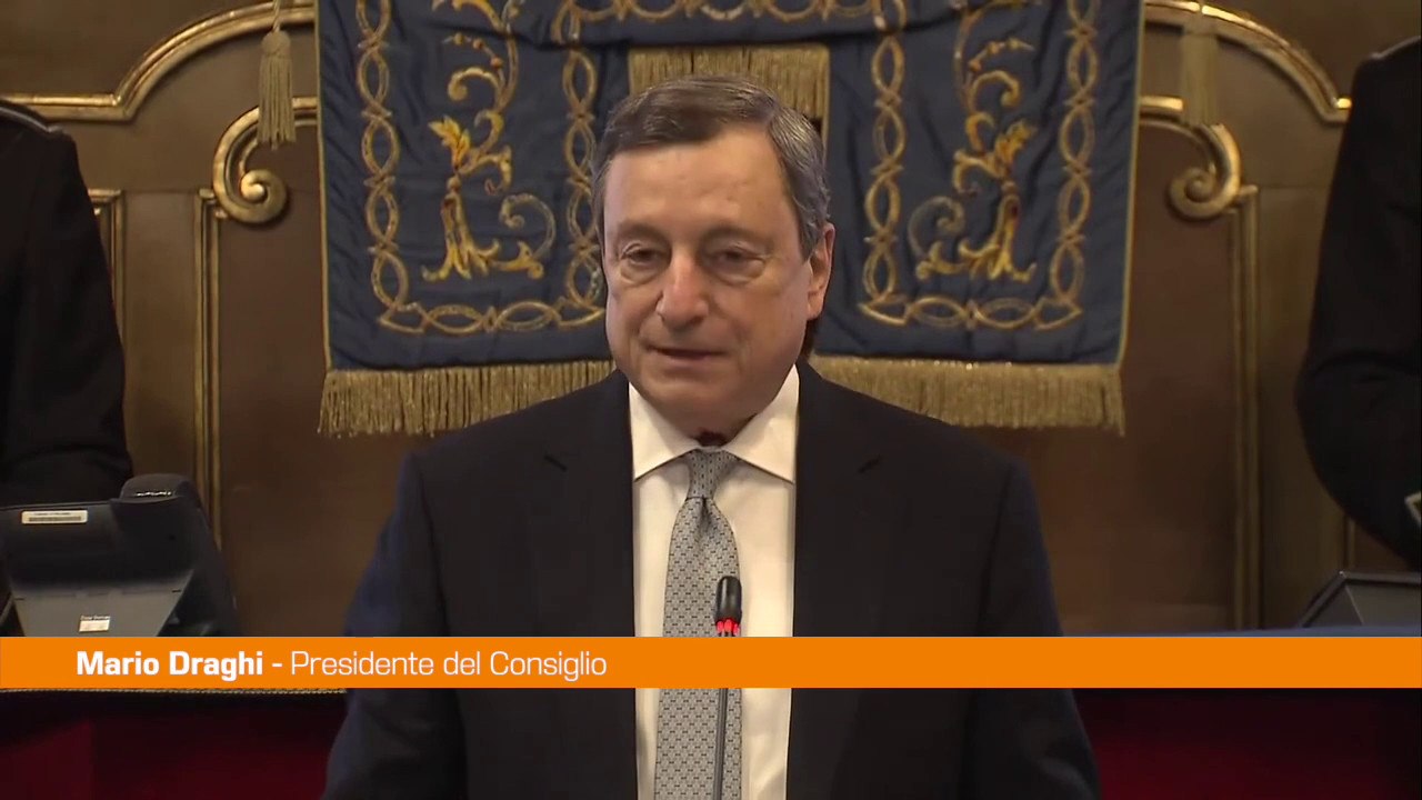 Draghi "Putin fermi la guerra, per il popolo russo non ha senso"