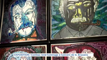 EXPOSITION / Combas rend hommage à l'univers de G. Brassens