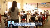 DepEd Sec. Briones, nais i-full blast ang face-to-face classes sa mga lugar na nasa Alert Level 1 at 2 | Saksi