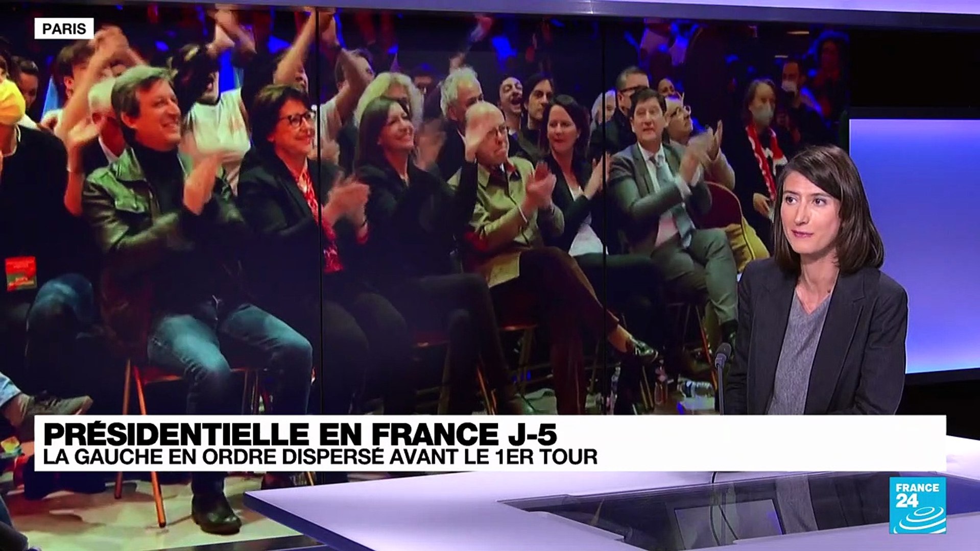 Présidentielle en France : la gauche en ordre dispersée avant le 1er tour