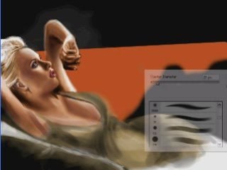 Scarlett Johansson Speed Painting by Nico Di Mattia