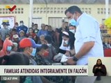 Gobierno regional atendió a más de mil familias falconianas con jornada médica y de alimentación