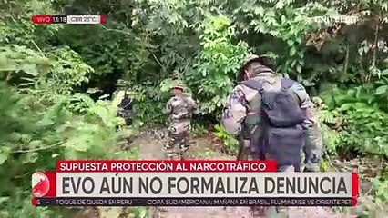 Evo Morales aún no formaliza ante la Policía la denuncia de supuesta protección al narcotráfico