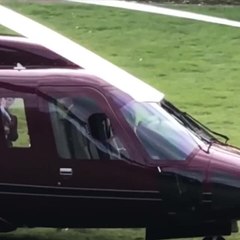 Prince Louis hélicoptère