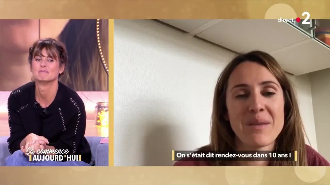 VIDEO – Faustine Bollaert attendrie : une amie...