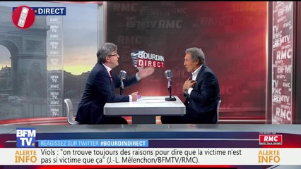 Pour Jean-Luc Mélenchon, Gérald Darmanin peut "difficilement" rester au gouvernement