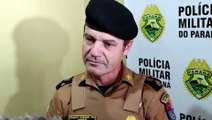 Tenente-coronel Jorge Fritola fala sobre ação que resultou na localização da gangue da marcha ré