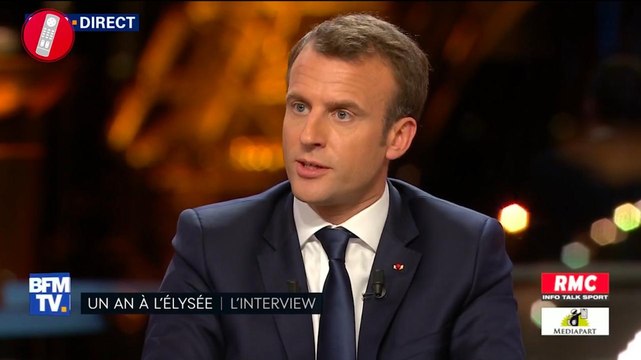 Vives tensions entre Emmanuel Macron et Edwy Plenel pendant l'entretien sur BFMTV