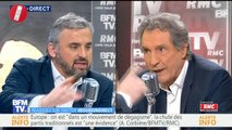 Haine des médias : échange tendu entre Alexis Corbière et Jean-Jacques Bourdin sur BFM
