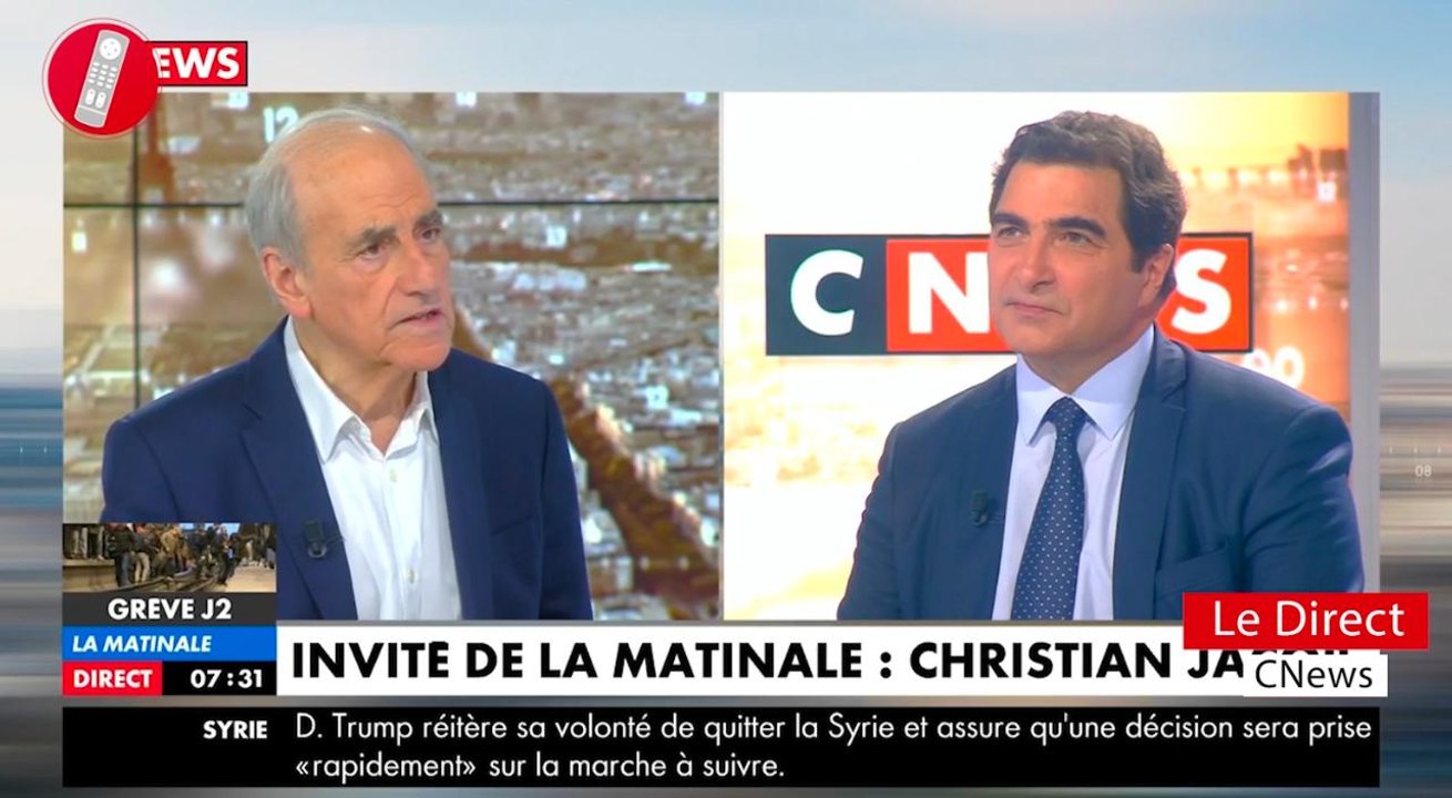 Jean-Pierre Elkabbach tacle violemment le député Christian Jacob