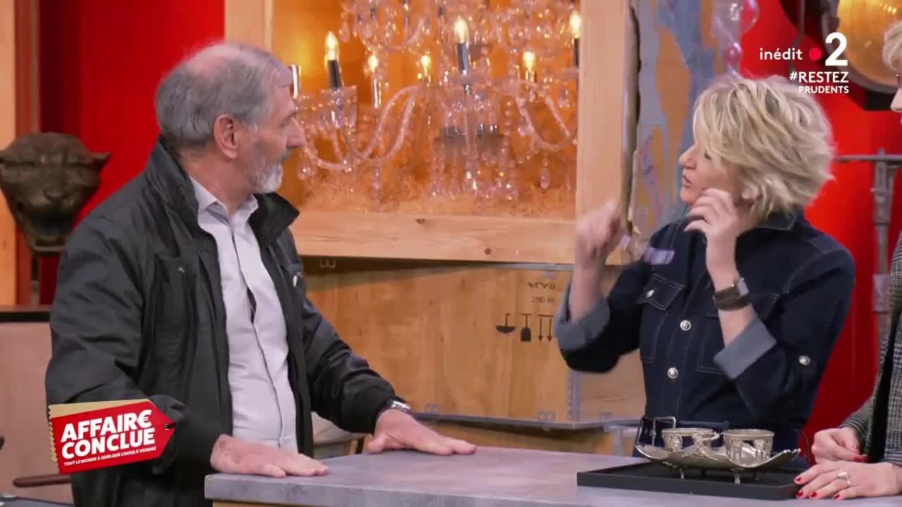 GALA VIDEO - Sophie Davant ne reconnait pas Jean-Pierre dans Affaire conclue