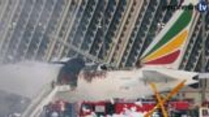 Un avion cargo d’Ethiopian prend feu à Shanghai