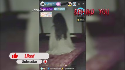 Half-Body Ghost Bigo Live Streaming Explorer in OLD House Host by MDK is Run Part 1