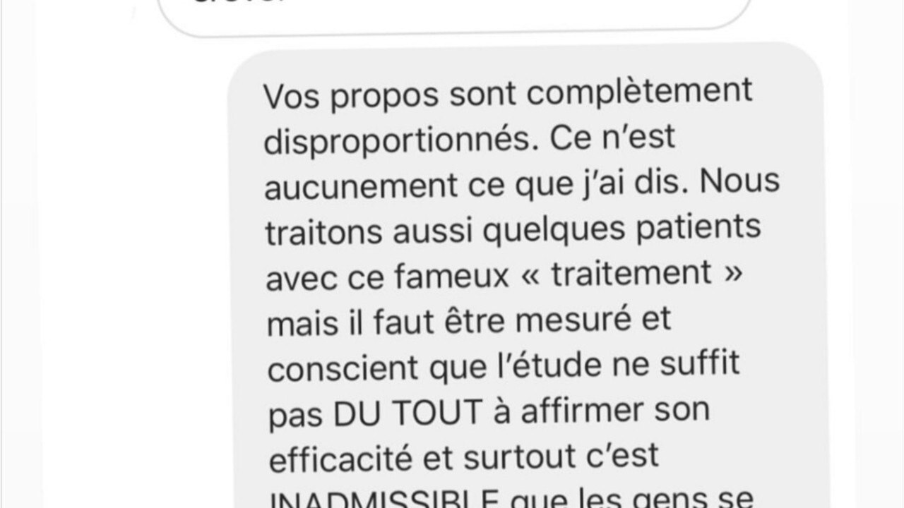 GALA VIDÉO - Marine Lorphelin émet des doutes sur la chloroquine : son échange tendu avec un internaute