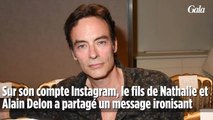 GALA VIDEO - Anthony Delon ose une petite blague osée sur l’affaire Griveaux