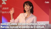 GALA VIDEO - Sophie Marceau au naturel pour soutenir les soignants : cette vidéo inattendue