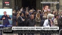 VIDÉO - Obsèques de Guy Bedos : ce clin d’œil qui a ému Macha Méril