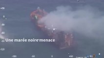 Sri Lanka: le navire incendié a en partie touché le fond, fin de son remorquage