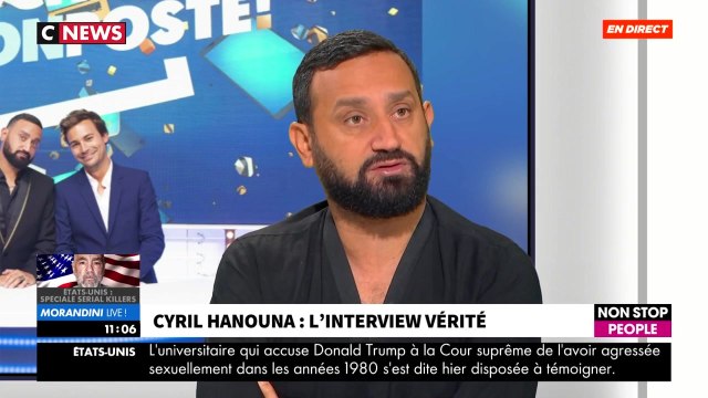 VOICI - Cyril Hanouna évoque Enora Malagré dans Morandini Live